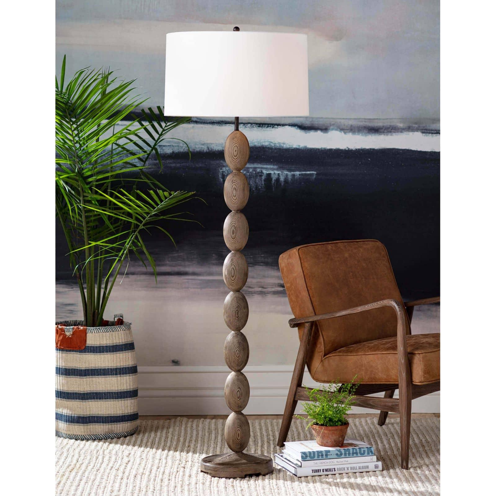Modern coastal floor lamp hotsell